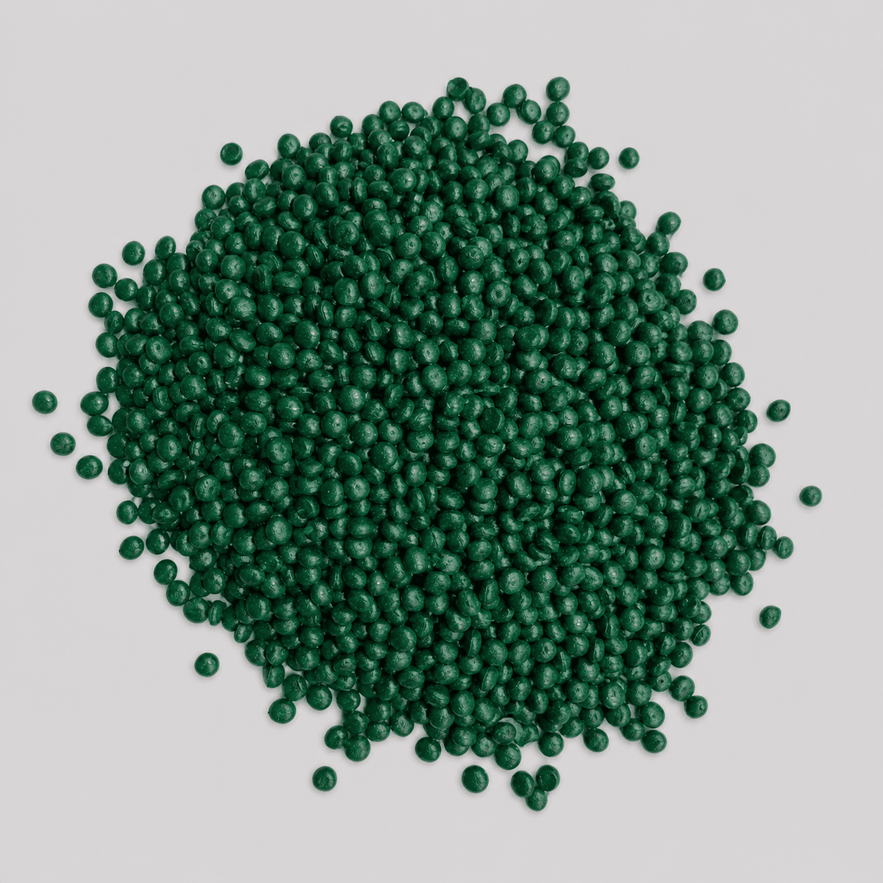 Green cable compound pellet sample