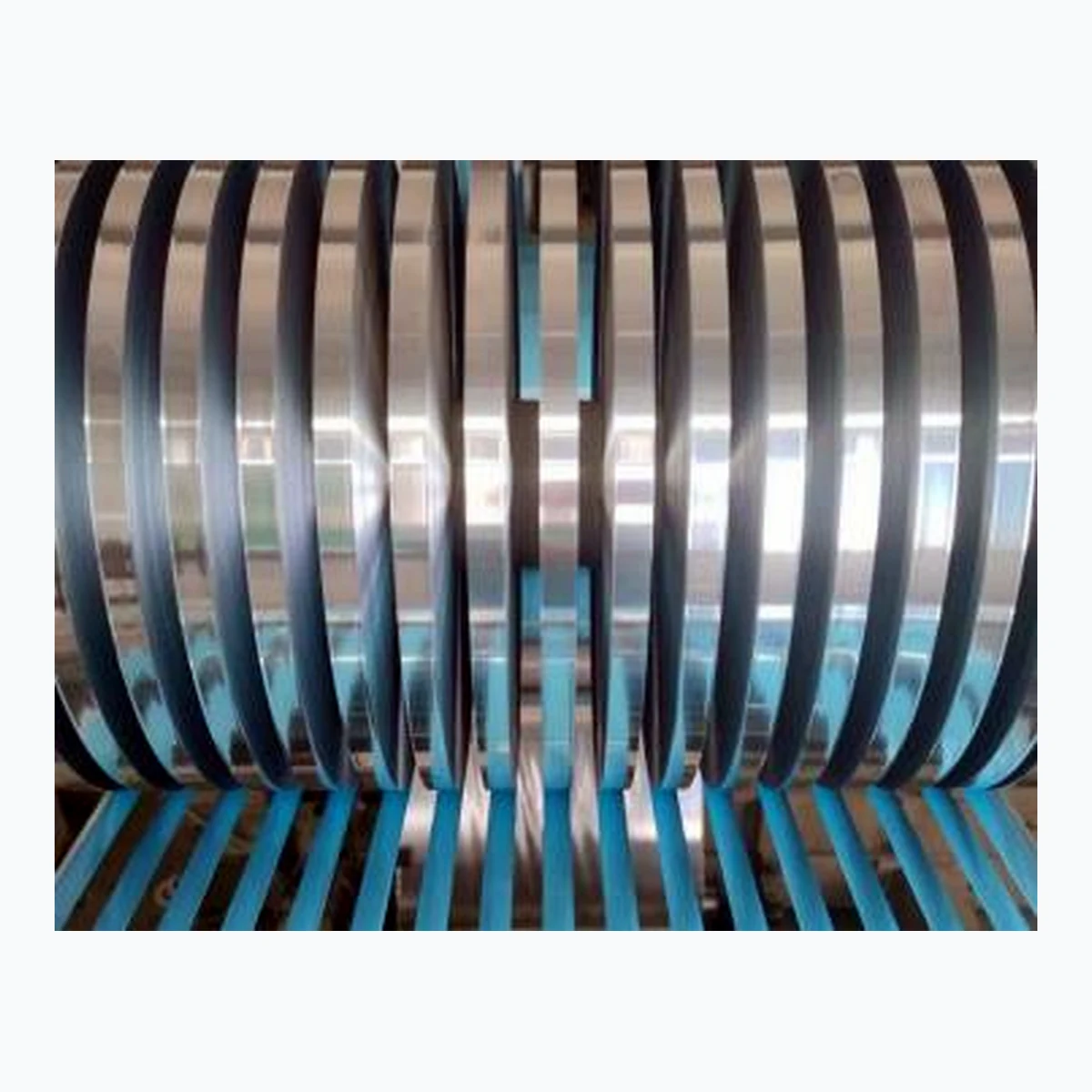 Slit shielding tape rolls